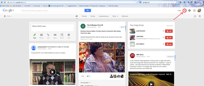 Google+ Screenshot 1